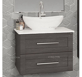 Тумба с умывальником Санта Венера 221010 70 см дуб шале графит