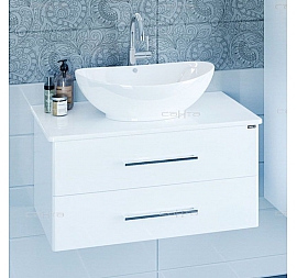 Тумба с умывальником Санта Вегас 226015л 80 см подвесная