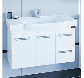 Тумба с умывальником Санта Меркурий 209007 90 см