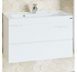 Тумба с умывальником Санта Марс 700186е 80 см