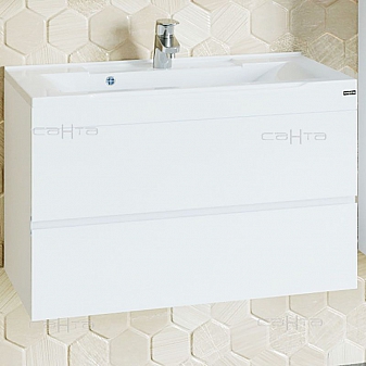 Тумба с умывальником Санта Марс 700186е 80 см