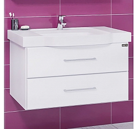 Тумба с умывальником Санта Омега 207049 90 см