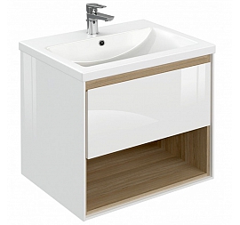 Тумба с умывальником Cersanit Louna SZ-LOU-CO60/Wh 60 см