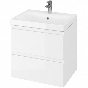 Тумба с умывальником Cersanit Moduo SZ-MOD-MO60/Wh 60 см