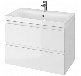 Тумба с умывальником Cersanit Moduo SZ-MOD-MO80/Wh 80 см