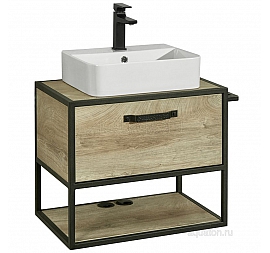 Тумба с умывальником Акватон Лофт 65 1A2423K5LTDU0 65 см