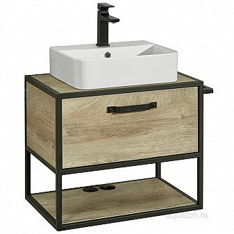 Тумба с умывальником Акватон Лофт 65 1A2423K5LTDU0 65 см