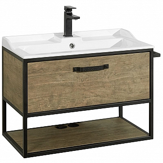 Тумба с умывальником Акватон Лофт 80 1A2424K0LTDY0 80 см