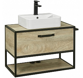 Тумба с умывальником Акватон Лофт 80 1A2424K5LTDU0 80 см