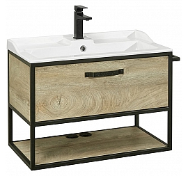 Тумба с умывальником Акватон Лофт 80 1A2424K1LTDU0 80 см