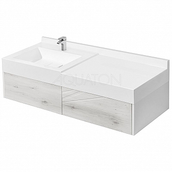 Тумба с умывальником Акватон Сакура 100 1A2349K1SKW80 100 см