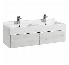 Тумба с умывальником Акватон Сакура 120 1A2197K1SKW80 120 см