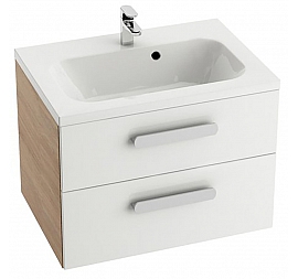 Тумба с умывальником Ravak Chrome II SD 700 X000000921 70 см каппучино/белая