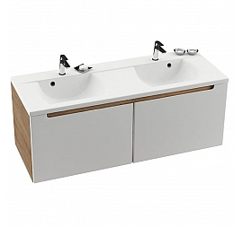 Тумба с умывальником Ravak Classic SD 1300 X000000958 130 см каппучино/белая