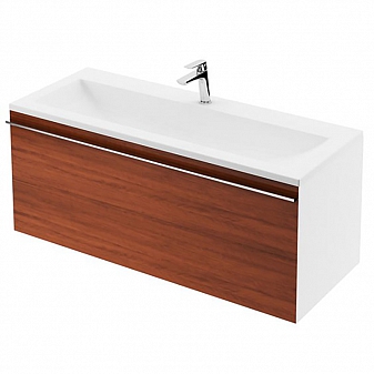 Тумба с умывальником Ravak Clear SD 800 X000000758 80 см белая/вишня