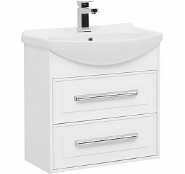 Тумба с умывальником Aquanet Остин 203916 65 см белая