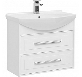Тумба с умывальником Aquanet Остин 203917 75 см белая