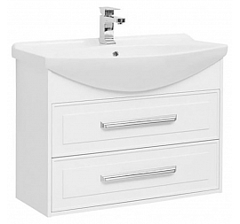 Тумба с умывальником Aquanet Остин 252672 85 см белая