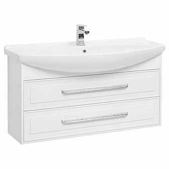Тумба с умывальником Aquanet Остин 203920 120 см белая