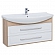 Тумба с умывальником Aquanet Остин 201734 120 см белая/дуб сонома