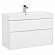 Тумба с умывальником Aquanet Бруклин 203961 100 белая