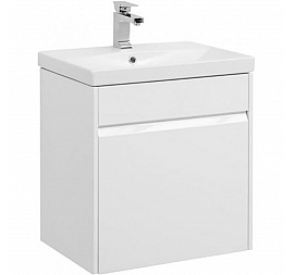 Тумба с умывальником Aquanet Палермо 203934 60 см белая