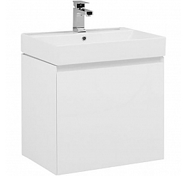 Тумба с умывальником Aquanet Йорк 202094 60 см белая