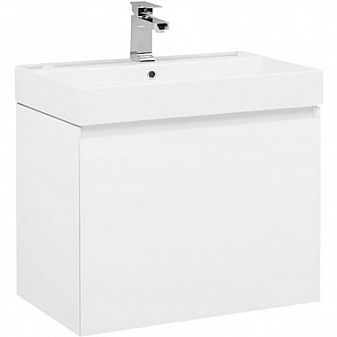 Тумба с умывальником Aquanet Йорк 202093 70 см белая