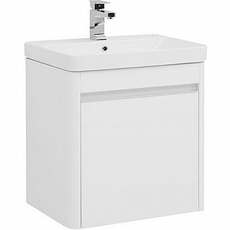 Тумба с умывальником Aquanet Вилора 199875 60 см белая