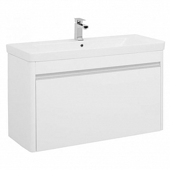 Тумба с умывальником Aquanet Вилора 199872 105 см белая