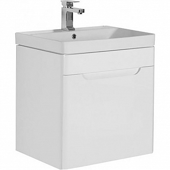 Тумба с умывальником Aquanet София 196956 60 см белая