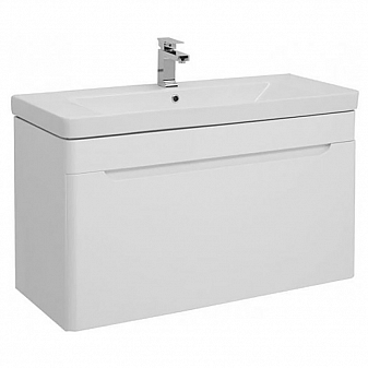 Тумба с умывальником Aquanet София 199870 105 белая