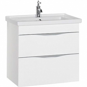 Тумба с умывальником Aquanet Эвора 184307 70 см белая