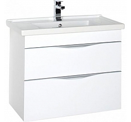 Тумба с умывальником Aquanet Эвора 184937 80 см белая