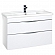 Тумба с умывальником Aquanet Эвора 185195 100 см белая