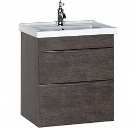 Тумба с умывальником Aquanet Эвора 184306 60 см дуб антик