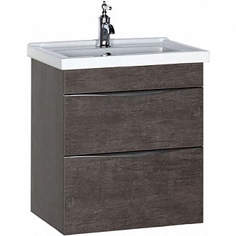 Тумба с умывальником Aquanet Эвора 184306 60 см дуб антик