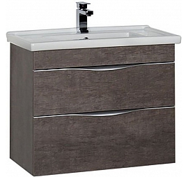 Тумба с умывальником Aquanet Эвора 184937 80 см дуб антик