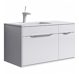 Тумба с умывальником Aqwella 5 stars Malaga Mal.01.09/L 90 см белый