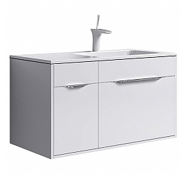 Тумба с умывальником Aqwella 5 stars Malaga Mal.01.09/R 90 см белый