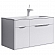 Тумба с умывальником Aqwella 5 stars Malaga Mal.01.09/R 90 см белый
