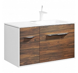 Тумба с умывальником Aqwella 5 stars Malaga Mal.01.09/R/CD 90 см крафт темный