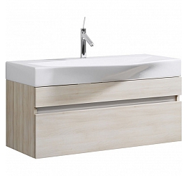 Тумба с умывальником Aqwella 5 stars Bergamo Ber.01.10/A 100 см акация