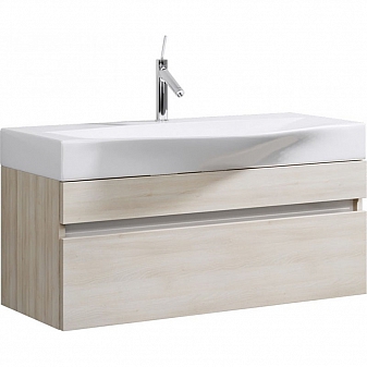 Тумба с умывальником Aqwella 5 stars Bergamo Ber.01.10/A 100 см акация