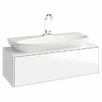 Тумба с умывальником Aqwella 5 stars Genesis GEN0110W 100 см белый
