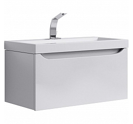 Тумба с умывальником Aqwella 5 stars Verona Ver.01.08/W 80 см белый