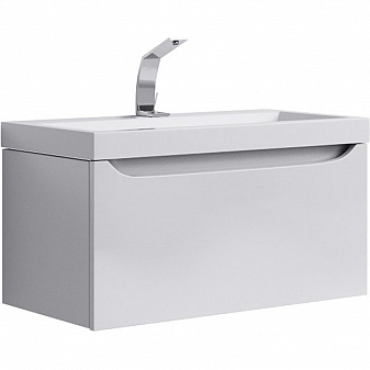 Тумба с умывальником Aqwella 5 stars Verona Ver.01.08/W 80 см белый