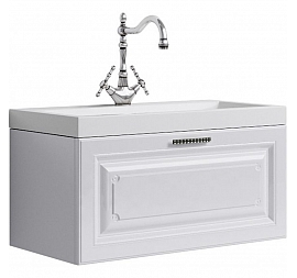 Тумба с умывальником Aqwella 5 stars Empire Emp.01.08/W 80 см белый