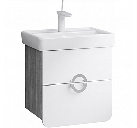 Тумба с умывальником Aqwella Аликанте Alic.01.05/Gray 55 см
