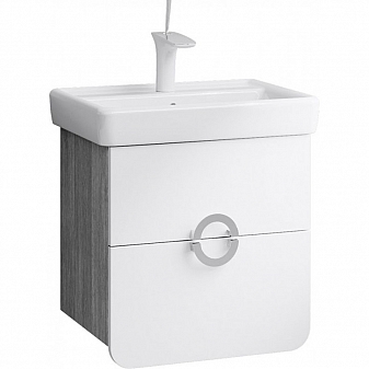 Тумба с умывальником Aqwella Аликанте Alic.01.05/Gray 55 см